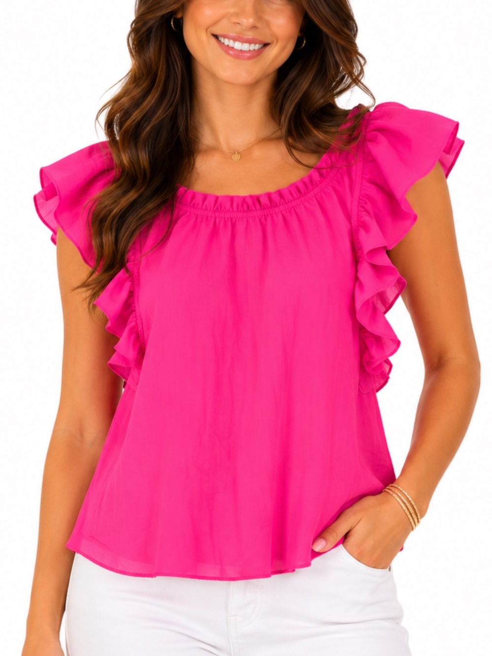 Blu Pepper Pink Top